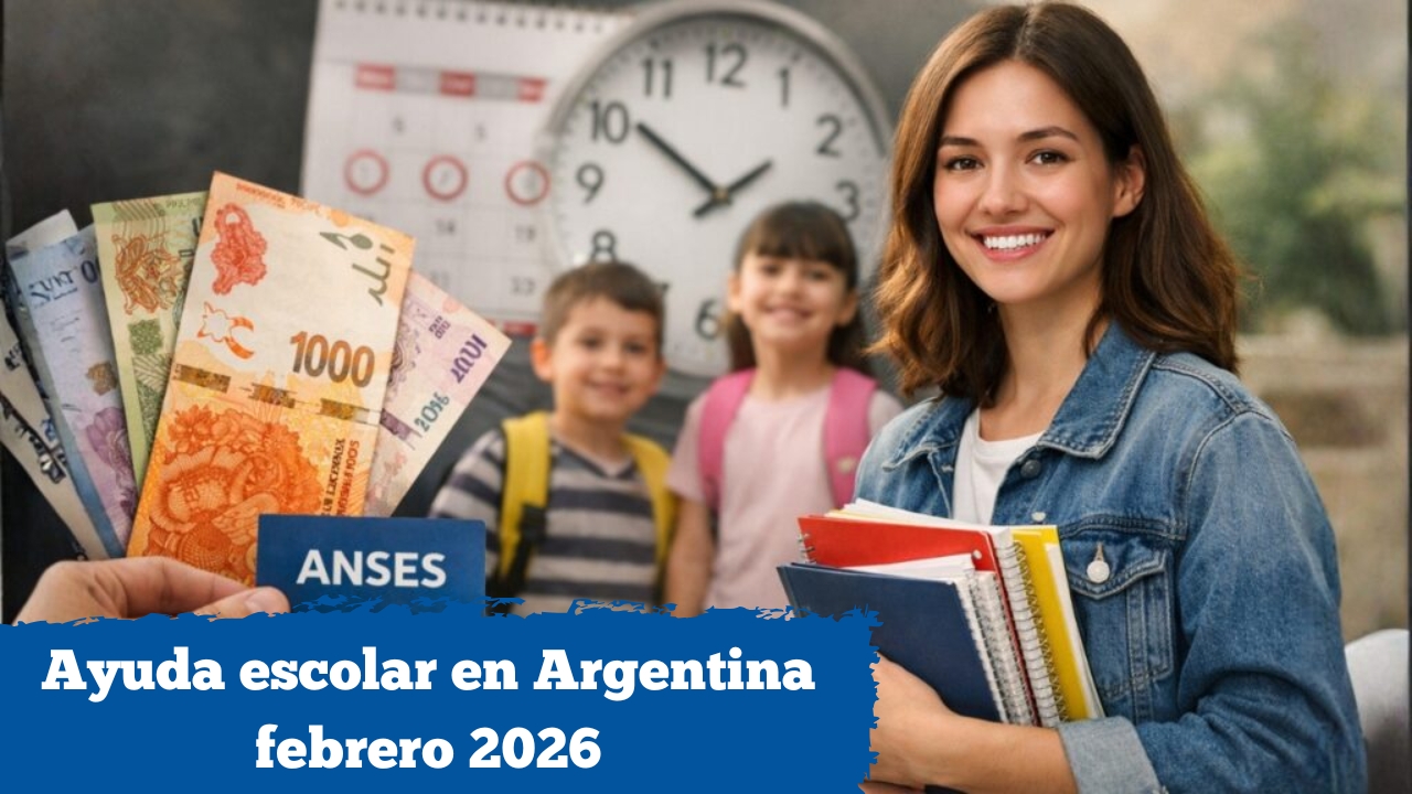 Ayuda escolar en Argentina febrero 2026: montos actualizados y fechas de pago confirmadas