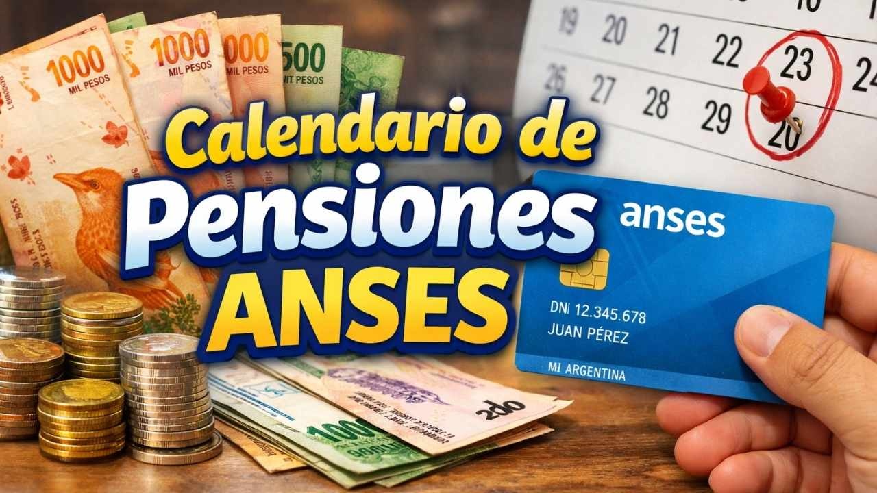 Calendario de Pensiones ANSES enero 2026: quién cobra, cuánto y cómo inscribirse