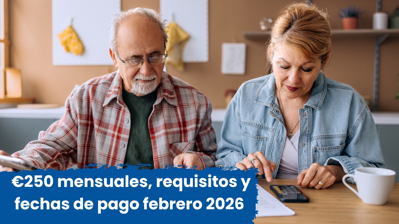 Ayuda al alquiler joven: €250 mensuales, requisitos y fechas de pago febrero 2026